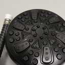 Delta Faucet 6-Spray SureDock Magnetic Shower Head with Handheld Spray, Matte Black Shower Head with Hose, Showerheads & Handheld Showers, MagnaTite Docking, Matte Black 75609BL