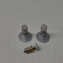 Bathroom Sink Drain Strainer, Pop Up Sink Drain Filter with Removable Stainless Steel Filter Basket Hair Catcher, Bathroom Sink Drain Stopper, for Us Bathroom Sink Stopper Replacement (2pcs)