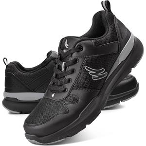 Walking Shoes for Men with Arch Support - Orthopedic Comfortable Sneakers for Plantar Fasciitis - Breathable Non Slip Shoes for Flat Feet & Pain Relief, 12