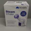 MABIS Facial Steamer, Steam Inhaler, FSA Eligible, Vaporizer or Vocal Steamer with Aromatherapy Diffuser and Soft Face Mask for Cleansing, Sinus Pressure, Congestion, Colds and Cough, 25mL