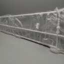 Large Easel Stand for Display, Heavy Duty Metal Easel for Wedding Sign, Mirror, Picture, White Easel, 16" W X 25" D X 57" H, No Assembly Required