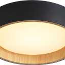 Flush Mount Fixture LED Ceiling Light : 5CCT Adjustable, Low-Glare Design for Bedroom, Hallway & Kitchen