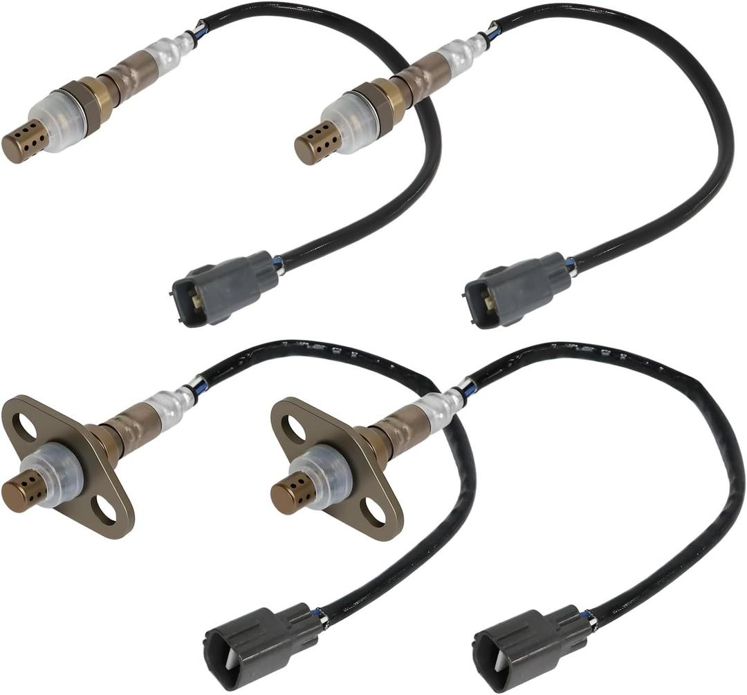 2000-2004 Oxygen Sensor O2 Sensor Upstream 234-4169 Downstream 234-4162 Compatible for Toyota Tundra Sequoia V8 4.7L 4WD 2000-2004