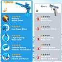 Super Electric Water Gun, Powerful 425CC High Capacity Automatic Squirt Guns Up to 32 FT Range for Swimming Pool Party Beach Outdoor Activity
