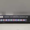 SEAOURA Submersible Aquarium Light for 16 to 27 Inch Fish Tank, 24/7 Cycle Fish Tank Light with Timer, Aquarium Plant Light with Full Spectrum+7 Single Colors, Auto On/Off, Adjustable Brightness