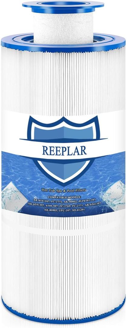 6541-397 Pool Spa Filter Compatible with 2009-2023 Sundance 880 Spa Filter (Outer 6473-165 and Inner 6473-164), Replacement for Sundance 880 Filter, Optima/Maxxus/Cameo/Aspen/Marin 880 Spa Filter