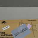 Mounting Dream TV Wall Mount for Most 37-75 Inch TVs, Universal Tilt TV Mount Fit 16", 18", 24" Stud with Loading Capacity 132lbs, Max Vesa 600 x 400mm, Low Profile Flat Wall Mount TV Bracket (Black)