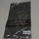 54" x 108" Black Plastic Table Cover 