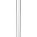 Full Circle Royal Plunge - Bathroom Toilet Plunger with Ceramic Holder and Instant-Dry Coating for Mold & Mildew Prevention, Easy to Clean & More Hygenic, White