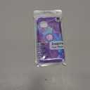 Hocase for iPhone 15 Plus Case, Heavy Duty Shockproof Protection Soft Silicone Rubber Bumper+Hard Plastic Hybrid Protective Case for iPhone 15 Plus 6.7" 2023 - When Purple Meets Blue