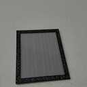 Memory Box Certificate Frames Glitter Range Photo Frame Sparkling Glitter Effect Picture/Photo/Poster Frame with Perspex Sheet - Moulding 35mm Wide and 24mm Deep - 9×11" Black Colour