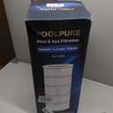 POOLPURE PLF120A Pool Filter Replaces Hayward C1200, CX1200RE, Pleatco PA120, Ultra-B2, Unicel C-8412, Filbur FC-1293, Clearwater II 125, Waterway Pro Clean PCCF-125, L x OD:23 1/4" x 8 15/16"