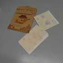 2 PCS Reusable Beeswax Wraps 14 x 13 Inch & 11 x 10 Inch Beeswax Sandwich Wraps for Food Eco-Friendly Sustainable Food Storage Wraps