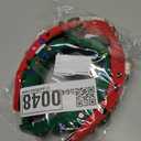 Winthrop 2 Pack Christmas Headband for Women Rhinestone Crystal Jeweled Ladies Wide Top Red Green Hair Holiday Costume