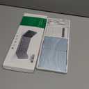 Samsers Multi Device Foldable Bluetooth Keyboard with Touchpad, Rechargeable Dual Mode(2.4G+BTx2) Wireless Keyboard with Holder, Portable Folding Keyboards for Android Windows iOS Mac OS Blue