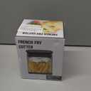 French Fry Cutter, Solucky Potato Onion Cutter, Professional Homestyle Vegetable Chopper Dicer, Great for Potatoes Carrots Cucumbers Zucchini Peppers 3/8 inch Blade(Only 1 Blade) (Charcoal)