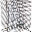 Sax All-Steel Double Sided Wire Drying Rack, 50 Shelves, 17 x 20 x 30 Inches, Steel, Black - 216782