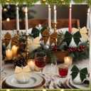 32 Pcs 2.36" Silver and White Christmas Ball Ornaments Set Mini Velvet Bow Vintage Rustic Shatterproof Xmas Hanging Ornaments for Xmas Tree Holiday Party Decor