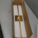 Gold Bathroom Light Fixtures Over Mirror 24 inch 18W LED Vanity Lights for Bathroom Modern Bath Sconces Wall Lighting 3500K Warm Light for Paintings