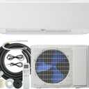 24000 BTU Mini Split AC with Heating System,19 SEER2 Ductless Inverter Air Conditioner Cools Up to 1500sq.ft,208-230V, 24H Timer,Easy Installation Kit