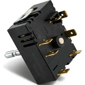 DG44-01006A Range Surface Element Switch Compatible with Samsung DG44-01006A Range Regulator-Outer, Replaces Parts: PER001-02 D, OEM Quality, Fit for NE58F9710WS NE59J7630SG NE59J7630SS etc.