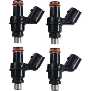 JEENDA 4pcs Fuel Injectors 49033-0015 Compatible with 2007-2012 2021-2022 Kawasaki Ninja ZX6R ZX600R ZX600P