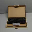 TECKNET Wireless Keyboard and Mouse Combo, Mini Cordless Computer Keyboard and Mouse Set 2.4GHz, Silent Adjustable 1600 DPI, Quiet Click, Lag-Free for Computer, Laptop, PC, Windows, Mac, Chrome OS (Black)