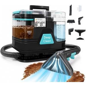 Portable Carpet Cleaner Machine,18Kpa,Handheld,Mini,Spot Extractor for Pet