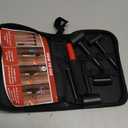 4-in-1 Door Hinge Adjustment Tool, Hinge Gap Adjusting Wrench, Door Repair Kit for Residential and Commercial, Heavy Hinges Wrench Bender Set with Rubber Grip, Cabinet Alignment Fits 14mm-25mm Hinges