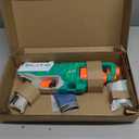 NERF Elite Disruptor Dynamic Green Dart Blaster, Rotating Drum, Slam Fire, Easter Gift for Kids, Kids Outdoor Toys for 8 Year Old Boys & Girls