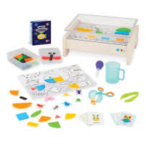 BRIGHT EXPLORER — EDUCATIONAL LIGHT BOX PLAYSET 