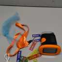 1000X Handheld Microscope for Kids, 4K 2.4" Screen Digital Kids Microscopes with 12 Slides, Portable Edu Toys Gifts for Age 3 4 5 6 7 8 9 10 11 12 Year Old Boys Girls Children Students(Orange)