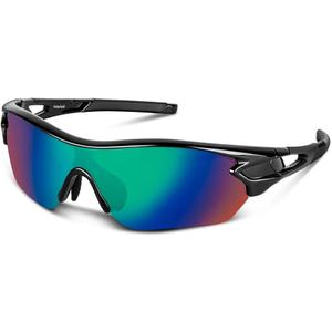 BEACOOL Polarized Sports Sunglasses for Men Women Youth Baseball Cycling Running Driving Fishing Golf Motorcycle TAC Glasses