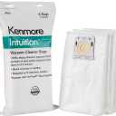 Kenmore IB600 HEPA Replacement Intuition Upright Vacuum Cleaner Bags for BU4022, BU4020, BU4018, BU4050, BU3040,White