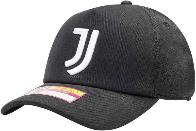 Fan Ink Juventus Gallery Trucker Snapback Hat Black