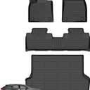 Wayhigh All Weather Floor Mats and Cargo Mat Set Fit for Lexus RX 2016-2022 RX350 / RX450h (Not for RXL) TPE Car Mats Waterproof Heavy Duty Floor Liners for Lexus RX Accessories