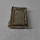 upsimples 4x6 Picture Frame with Real Glass, Ornate Vintage 4 x 6 Photo Frames for Wall Decor or Tabletop Display, Gold, 2 Pack