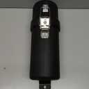 GIDIBII Universal Motorcycle Tool Tube,Motorcycle Storage Box Waterproof - Black(with Lock)