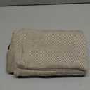 a moment Pack of 2 Decorative Chenille Throw Pillow Covers with Twill Cushion Covers for Sofa Living Room Couch Bed 18x18 Inch Light Brown