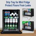 22'' x 21'' Mini Fridge Drip Pan, Large Drip Tray, Portable AC Drip Pan, Under Washer Pan, Dishwasher Pan, Oil Drain Pans for Changing Oil(2 PCS)