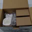 Cambom 5 in 1 Rotary Cheese Grater Hand Crank Cheese Shredder for Fresh Cheese, Vegetable, Nuts,Non-slip Suction Base, Five Blades, White