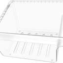 UPGRADED DA97-08692B Refrigerator Crisper Drawer Bin Replacement Compatible with Samsung Refrigerator Drawer RS25J500DSR RS25H5000SR RS261MDRS Crisper Bin DA97-08692A DA61-05547C Fridge Crisper Drawer