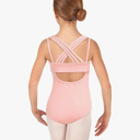 Zaclotre Ballet Leotard for Girls Crisscross Straps Gymnastic Outfits Hollow Back Dance Leotards 160