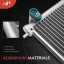 A-Premium Air Conditioning A/C Condenser Compatible with Toyota Corolla 2009-2019 & Pontiac Vibe 2009-2010 & Scion xB 2008-2015, Replace# 8845002330