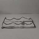 LoforHoney Home Hat Organizer for Baseball Caps with 24 Clear Pockets, Over The Door Hat Rack for Closet Wall to Display, Hanging Storage Cap Holder with 3 Hooks, Beige (Beige)