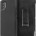 AICase for Galaxy Note 10 Belt-Clip Holster Case, Full Body Rugged Heavy Duty Case with Screen Protector, Shock/Drop/Dust Proof 3-Layer Protection Cover for Samsung Galaxy Note 10