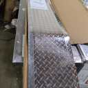 Extreme Max 3005.5278 Hinged Aluminum Trailer Door Slider Plate - 84"