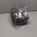 SCODI Men's Flannel Shirt Jacket Fleece Sherpa Lined Plaid Jackets Coat Full Zip Up Hoodie Winter Outwear Black White X-Large