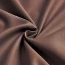 FreshCulture Twin Flat Sheets Only, Pack of 6, Soft Microfiber Bedding Sheets for Home, Salons, Hotels, Bulk Flat Sheets Only Twin Size (Brown)