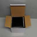 4-side Acrylic Photo Block Cube Tabletop Pen Holder Desktop Storage Organizer for Office Classroom Home Packaging Containers of Plastic Picture Frame for 5" x5" Photo Size